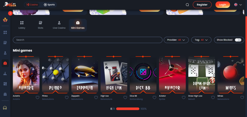 Unravel the Excitement of Forza.Bet Casino & Sportsbook